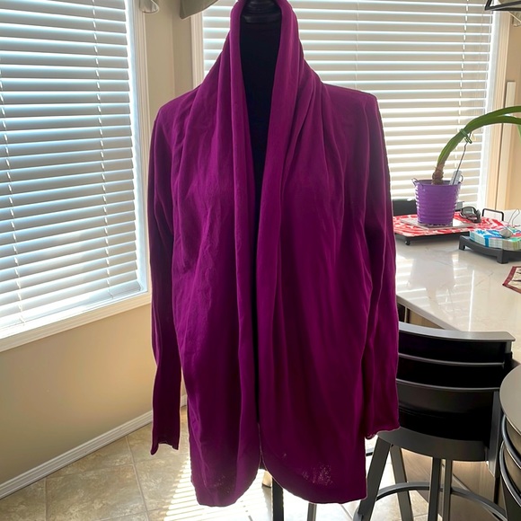 🌸🌸HOST PICK 🌸🌸 Indigenous size small purple essential knit cardigan - Picture 1 of 11